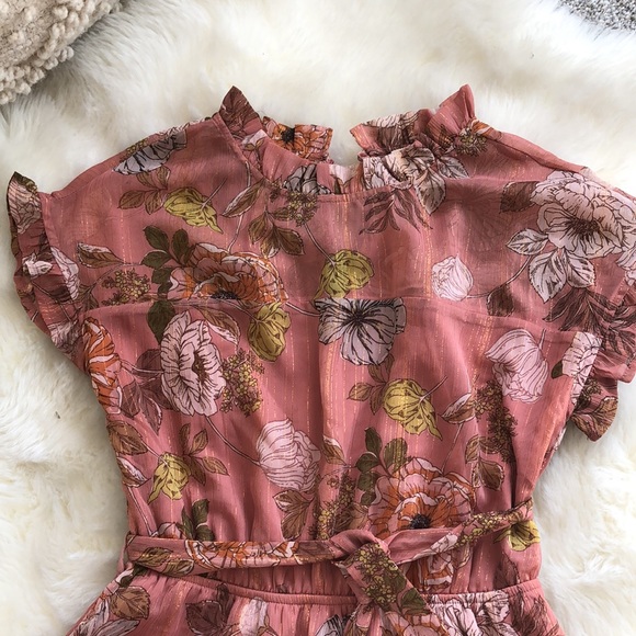 Monteau Los Angeles Floral Spring Dress Size M - Picture 2 of 8